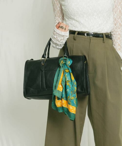 KBF / ケービーエフ ボストンバッグ | ヴィンテージライクボストンBAG | 詳細23