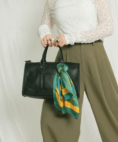 KBF / ケービーエフ ボストンバッグ | ヴィンテージライクボストンBAG | 詳細24