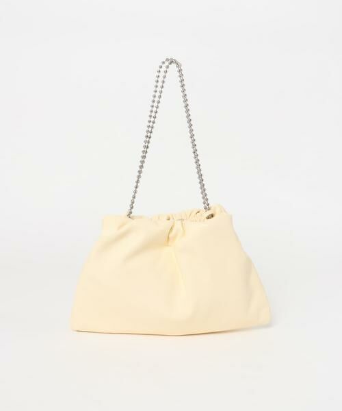 KBF / ケービーエフ ハンドバッグ | ボールチェーンギャザーBAG | 詳細7