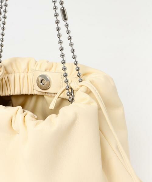 KBF / ケービーエフ ハンドバッグ | ボールチェーンギャザーBAG | 詳細8