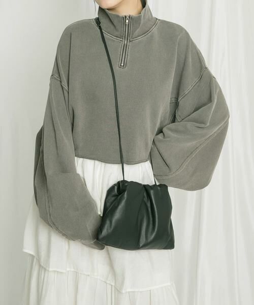 KBF / ケービーエフ ハンドバッグ | ボールチェーンギャザーBAG | 詳細10