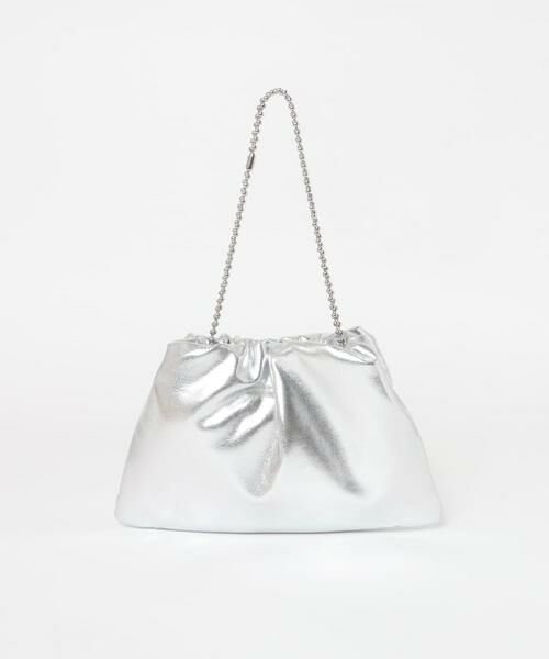 KBF / ケービーエフ ハンドバッグ | ボールチェーンギャザーBAG | 詳細24