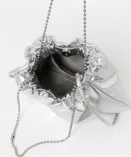 KBF / ケービーエフ ハンドバッグ | ボールチェーンギャザーBAG | 詳細28