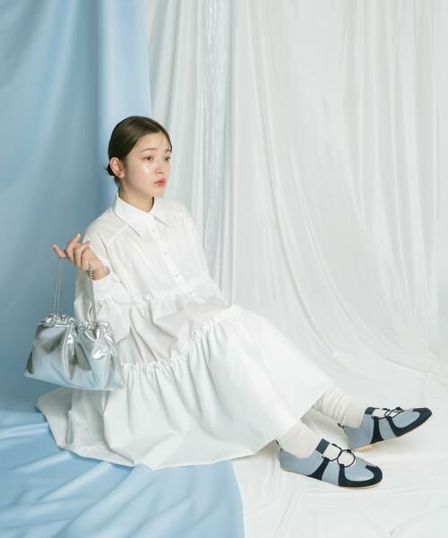 KBF / ケービーエフ ハンドバッグ | ボールチェーンギャザーBAG | 詳細20