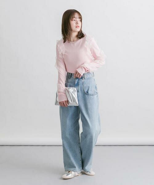 KBF / ケービーエフ ハンドバッグ | ボールチェーンギャザーBAG | 詳細21