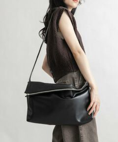 KBF / ケービーエフ ショルダーバッグ | アシンメトリーフラップショルダーBAG