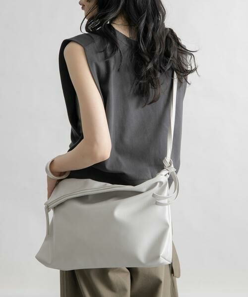 KBF / ケービーエフ ショルダーバッグ | アシンメトリーフラップショルダーBAG | 詳細9