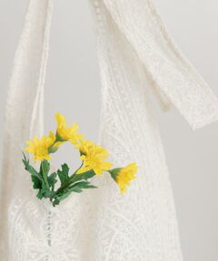 KBF / ケービーエフ ショルダーバッグ | シアーエンブロイダリーBAG