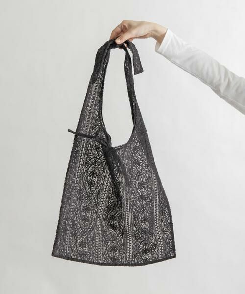 KBF / ケービーエフ ショルダーバッグ | シアーエンブロイダリーBAG | 詳細15