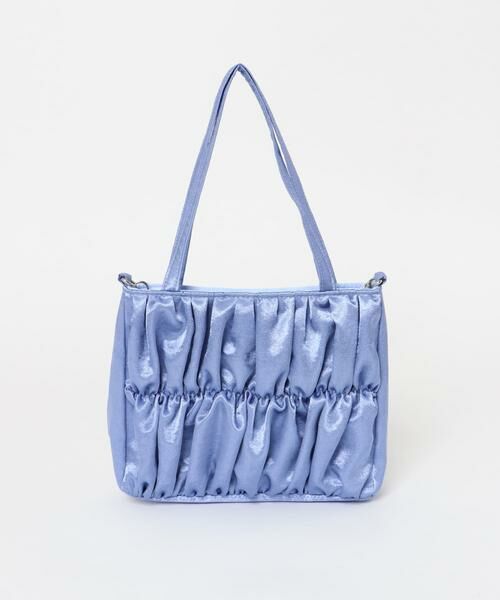 KBF / ケービーエフ ハンドバッグ | サテンギャザーハンドBAG | 詳細6