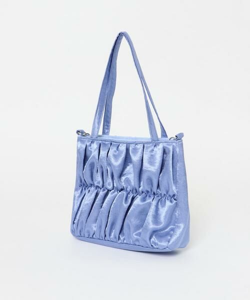 KBF / ケービーエフ ハンドバッグ | サテンギャザーハンドBAG | 詳細7
