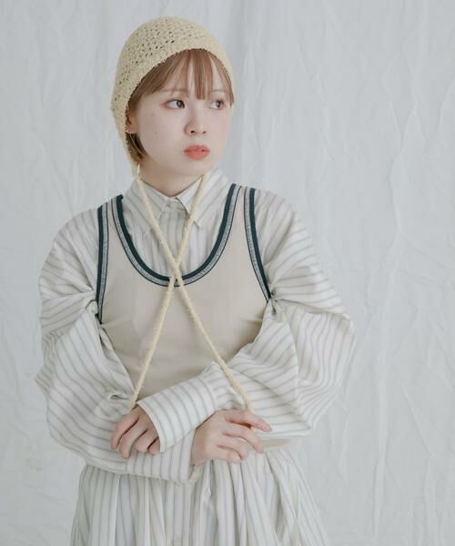 KBF / ケービーエフ ニットキャップ | スプリングニットボンネット | 詳細20