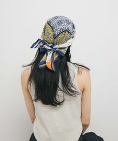 KBF / ケービーエフ バンダナ・スカーフ | フラワープリントビッグスカーフ