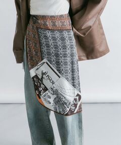 KBF / ケービーエフ バンダナ・スカーフ | フラワープリントビッグスカーフ