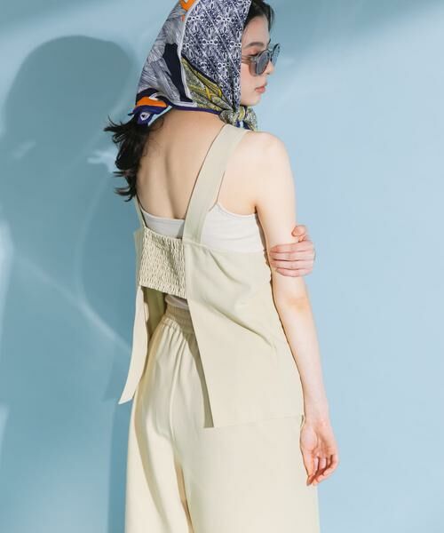 KBF / ケービーエフ バンダナ・スカーフ | フラワープリントビッグスカーフ | 詳細13