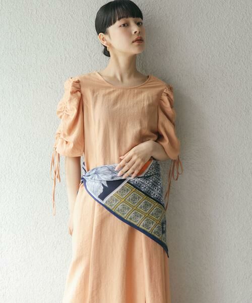 KBF / ケービーエフ バンダナ・スカーフ | フラワープリントビッグスカーフ | 詳細4