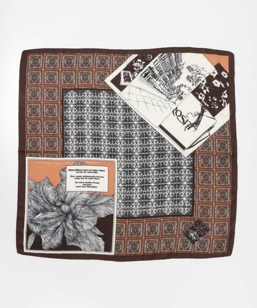 KBF / ケービーエフ バンダナ・スカーフ | フラワープリントビッグスカーフ | 詳細23