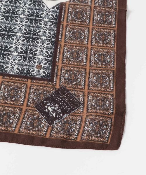 KBF / ケービーエフ バンダナ・スカーフ | フラワープリントビッグスカーフ | 詳細24