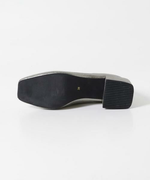 KBF / ケービーエフ パンプス | スクエアヒールメタリックパンプス | 詳細27