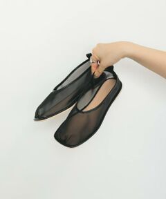 KBF / ケービーエフ シューズ | ギャザートゥメッシュシューズ