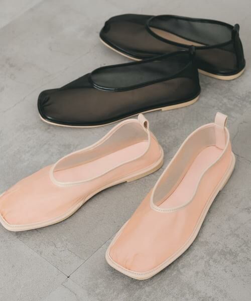 KBF / ケービーエフ シューズ | ギャザートゥメッシュシューズ | 詳細10