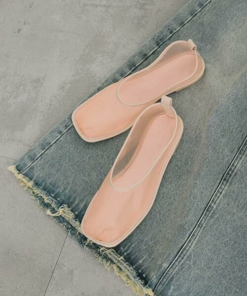 KBF / ケービーエフ シューズ | ギャザートゥメッシュシューズ | 詳細2