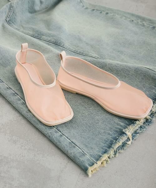 KBF / ケービーエフ シューズ | ギャザートゥメッシュシューズ | 詳細9