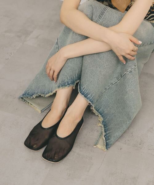 KBF / ケービーエフ シューズ | ギャザートゥメッシュシューズ | 詳細16