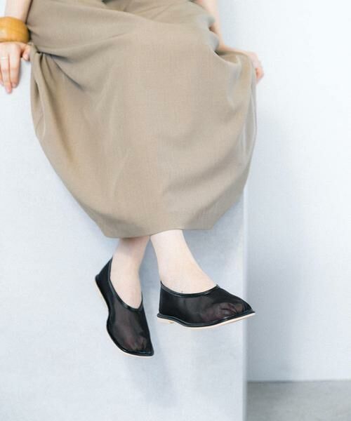 KBF / ケービーエフ シューズ | ギャザートゥメッシュシューズ | 詳細18