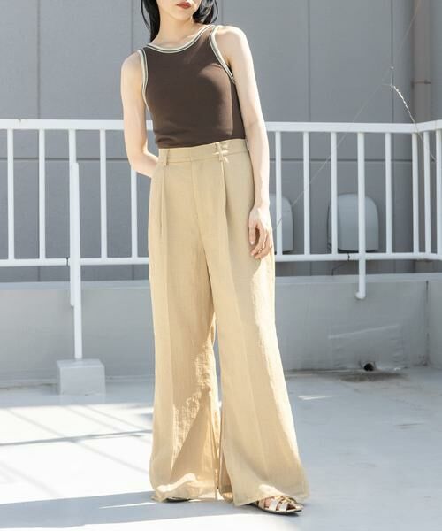 KBF / ケービーエフ タンクトップ | バイカラータンクトップ | 詳細1