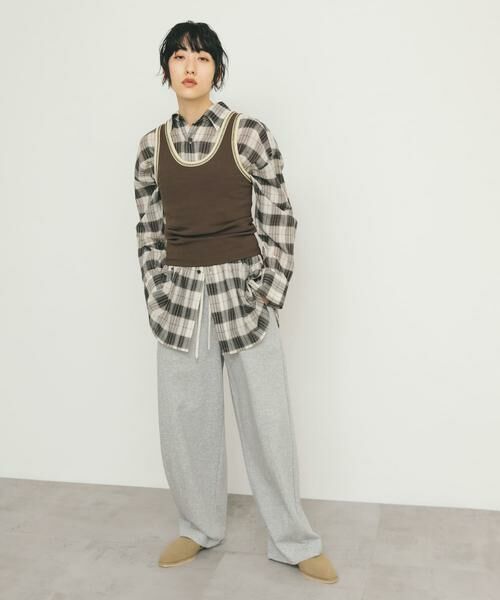 KBF / ケービーエフ タンクトップ | バイカラータンクトップ | 詳細10