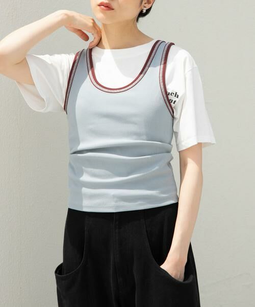 KBF / ケービーエフ タンクトップ | バイカラータンクトップ | 詳細17