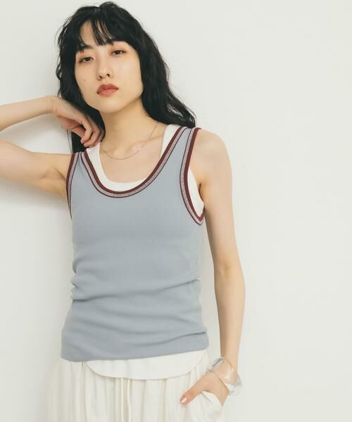 KBF / ケービーエフ タンクトップ | バイカラータンクトップ | 詳細22