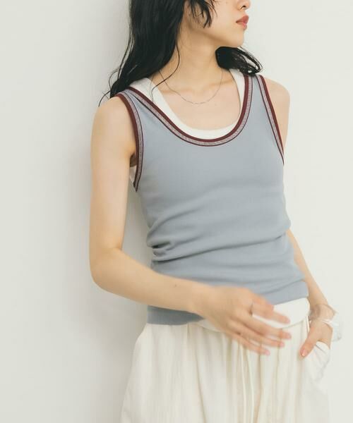 KBF / ケービーエフ タンクトップ | バイカラータンクトップ | 詳細23