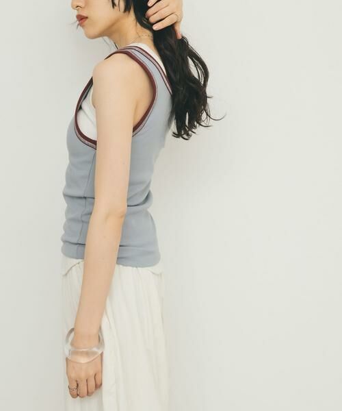 KBF / ケービーエフ タンクトップ | バイカラータンクトップ | 詳細24