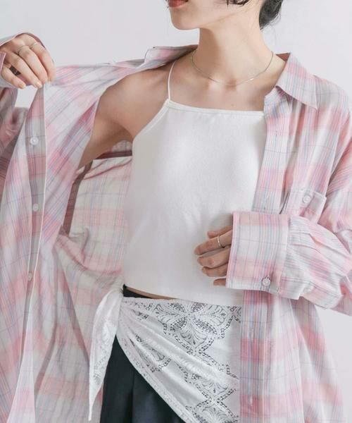 KBF / ケービーエフ キャミソール・チューブトップ | カップ付きクロップドキャミソール | 詳細7