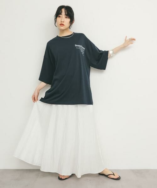 KBF / ケービーエフ Tシャツ | アソートプリントBIG TEE | 詳細7