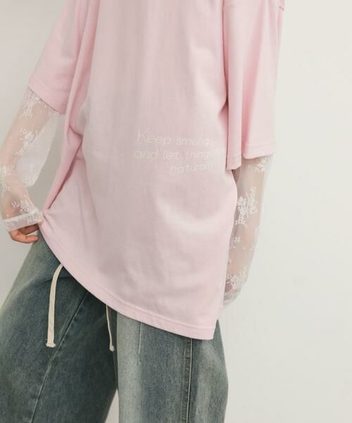 KBF / ケービーエフ Tシャツ | アソートプリントBIG TEE | 詳細15