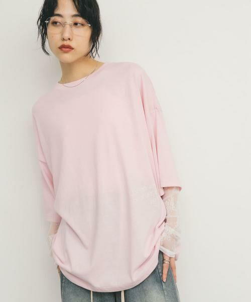 KBF / ケービーエフ Tシャツ | アソートプリントBIG TEE | 詳細17