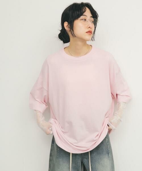 KBF / ケービーエフ Tシャツ | アソートプリントBIG TEE | 詳細19