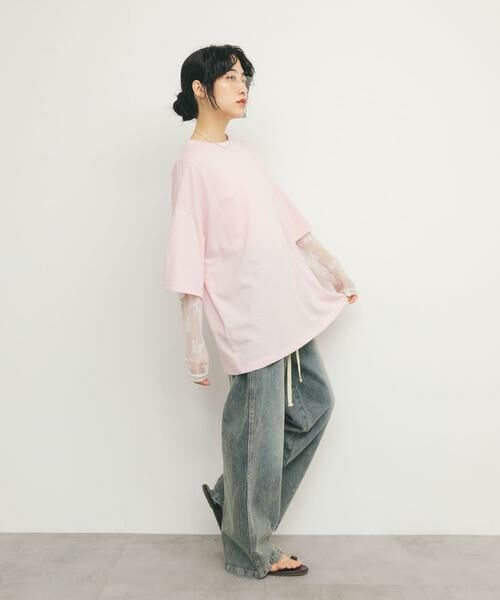 KBF / ケービーエフ Tシャツ | アソートプリントBIG TEE | 詳細22