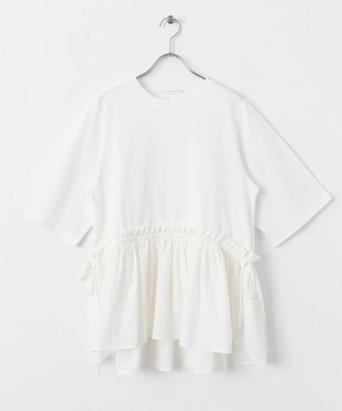 KBF / ケービーエフ Tシャツ | 汗ジミ防止ペプラムドッキングTEE | 詳細10