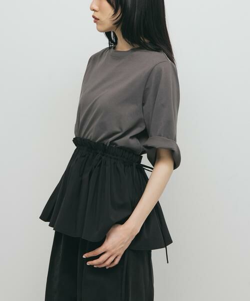 KBF / ケービーエフ Tシャツ | 汗ジミ防止ペプラムドッキングTEE | 詳細28