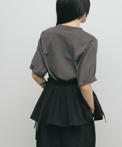 KBF / ケービーエフ Tシャツ | 汗ジミ防止ペプラムドッキングTEE | 詳細29