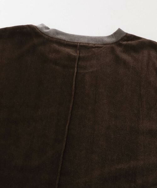 KBF / ケービーエフ Tシャツ | メッシュベロアリンガーTEE | 詳細9