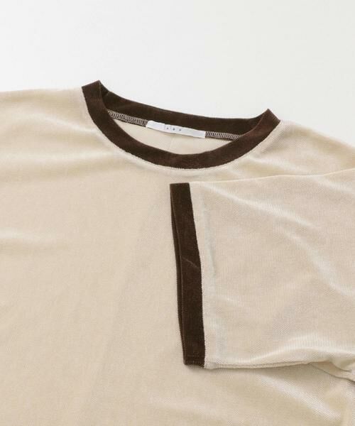 KBF / ケービーエフ Tシャツ | メッシュベロアリンガーTEE | 詳細18