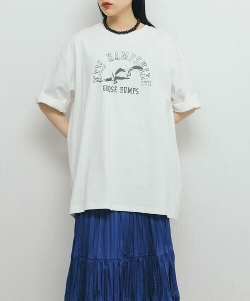 KBF / ケービーエフ Tシャツ | ヴィンテージライクプリントTEE | 詳細3