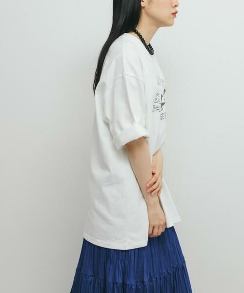 KBF / ケービーエフ Tシャツ | ヴィンテージライクプリントTEE | 詳細4