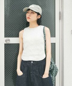 KBF / ケービーエフ タンクトップ | クロップドタンクトップ