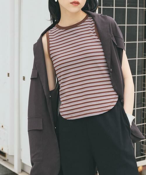 KBF / ケービーエフ タンクトップ | クロップドタンクトップ | 詳細2